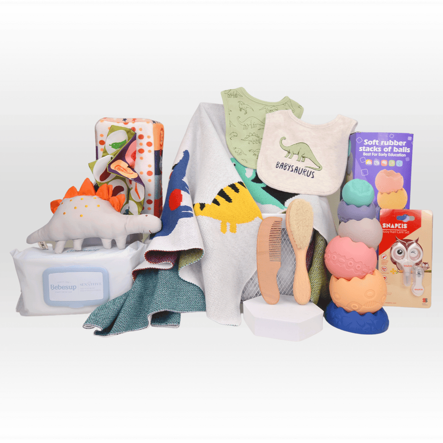 Baby Hamper | JellyCat Bunny | Baby Gift set | Baby Blanket | Baby Hair Brush set | Baby toys | Baby Nail set